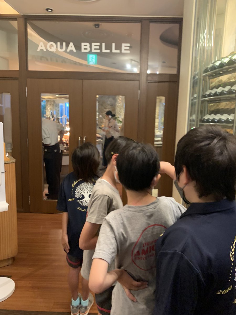 AmicusOkinawa's tweet photo. 5年生宿泊学習2日目
おはようございます。
全員起床しました。これから朝食です。
G5 Overnight Trip Day2
Everyone woke up! Now we are going to have breakfast!
#沖縄　#沖縄アミークス　#万座ビーチリゾート #anaintercontinental https://t.co/qAX2JOPuHW