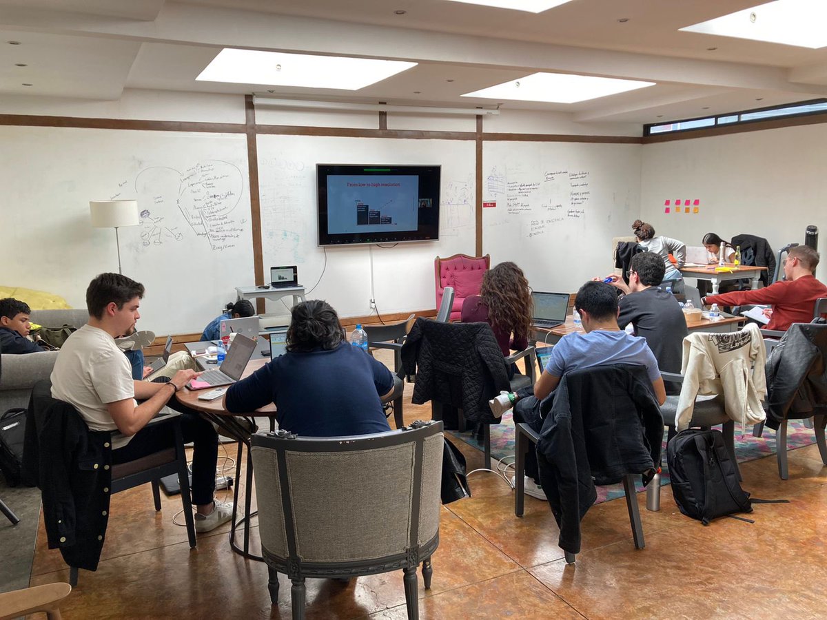 LaAcademiaMX's tweet photo. ¡Estamos a punto de concluir esta semana de aprendizaje, ideas y estrategia! Felices de colaborar con @GrupoModelo_MX de la mano de Fernanda Bonilla, cofundadora de @studio_diagonal, aplicando la metodología de #DesignThinking. https://t.co/xsM50pZRGJ