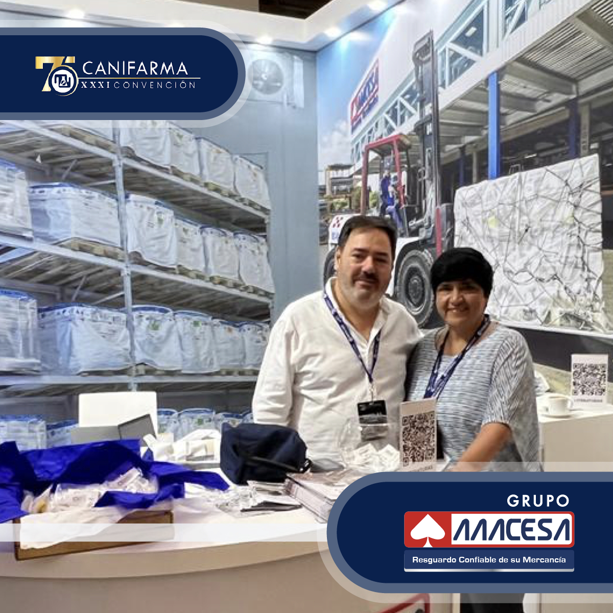 AAACESA_AF's tweet photo. #GRUPOAAACESA en compañía de importantes actores de la industria farmacéutica, desde #Canifarma. Agradecemos la visita de Nicolás Rubió, Presidente de #Andromaco y al Sr. Ricardo de #Probiomed.
https://t.co/mX8TfwqYi3 https://t.co/G2zK4zBTDe