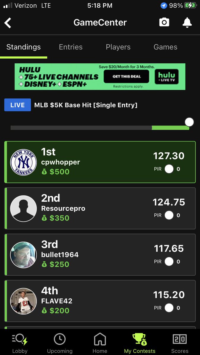 cpwhopper's tweet photo. @Jeff_Mans @FantasyGuruSite Boss, we still grinding over in baseball discord. https://t.co/3PygqbjTci