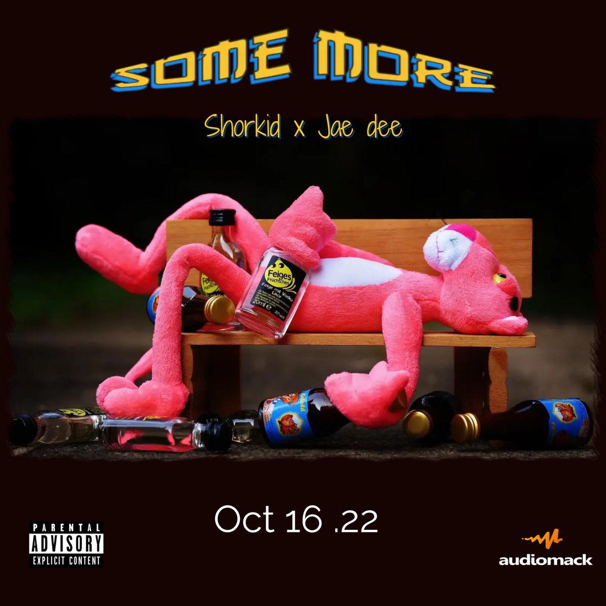 ShorkidWrld's tweet photo. Ok, dropping another single before the album com out December, can’t just wait anymore, my talented female artist @jaedee com through for me , together we made history, #some_more out 16 oct 22 https://t.co/3Jv6asIKNO