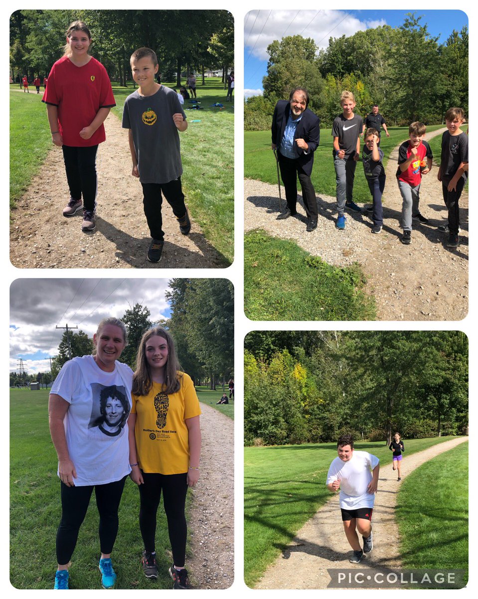 StMarysFalcons's tweet photo. Congratulations @StMarysFalcons on your  #TerryFoxRun today! Our whole school ran, walked, remembered Terry, prayed for the people we know who have been affected by cancer and we made a difference! @LDCSB @westelginfire https://t.co/06trrMMzbB