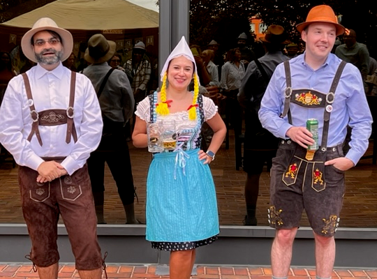IntraFi's tweet photo. We had a blast celebrating Oktoberfest with some delicious German pretzels, strudels, and festival-style games!
Can you guess who won the ‘best dressed’ contest?
#BestPlaceToWork #IntraFi https://t.co/0uGqU4Lwq7