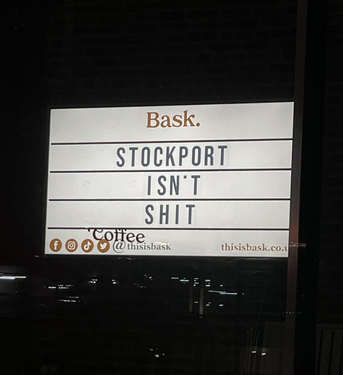 KerryEAllison's tweet photo. Love this @thisisbask Made me stop and look! https://t.co/0Fs96BPYyt