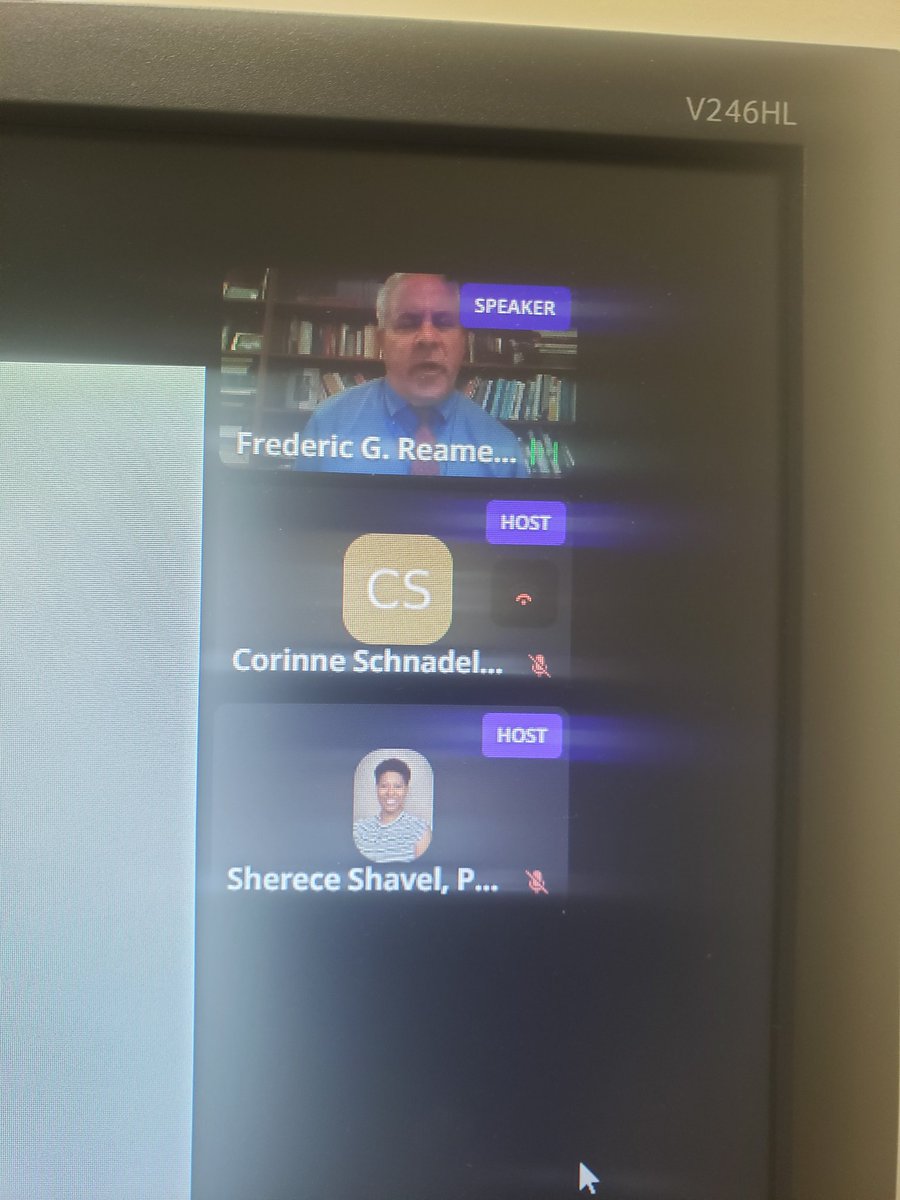GenX4Progress's tweet photo. @Swlsymposium Wonderful pre-conference session with Dr. Reamer on ethics in forensic social work! #SWLNS22 https://t.co/VkHRUd9ijl