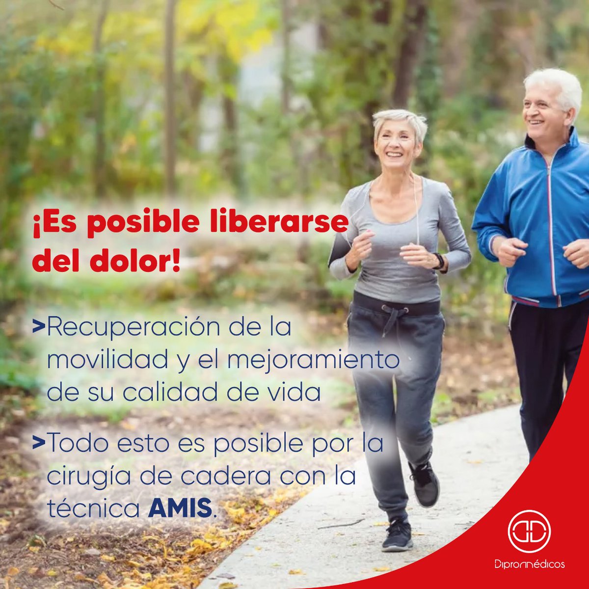 dipromedicos's tweet photo. 🙌 ¡La cirugía de cadera con tecnología suiza 🇨🇭 garantizan transformar tus días de dolor y te devuelven la tranquilidad y el bienestar que te mereces!✅

#cadera #Protesis  #ortopedia #técnicaAmis #dipromedicos #reemplazoarticular #Colombia #Bogotá #Cali #Cúcuta https://t.co/tLz9ba8wsu