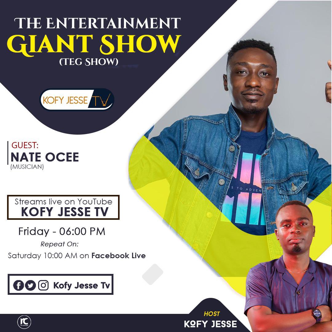 NateOcee's tweet photo. I'm on @kofyjesse TV tomorrow 
Very interesting conversation...
Tune in!! https://t.co/BrvxcRrX3p