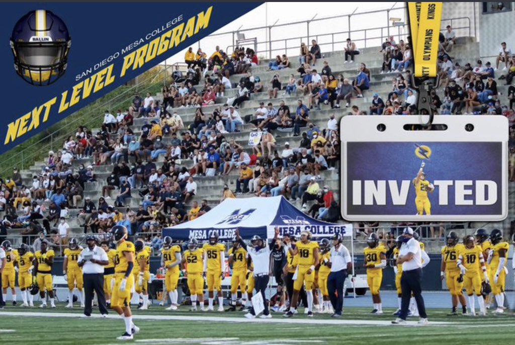 Thanks for another invite @PeoplsLibrarian <a href="/CoachFarrarMesa/">Stephen Farrar Jr.</a> <a href="/SDmesafootball/">OLYMPIANS</a>