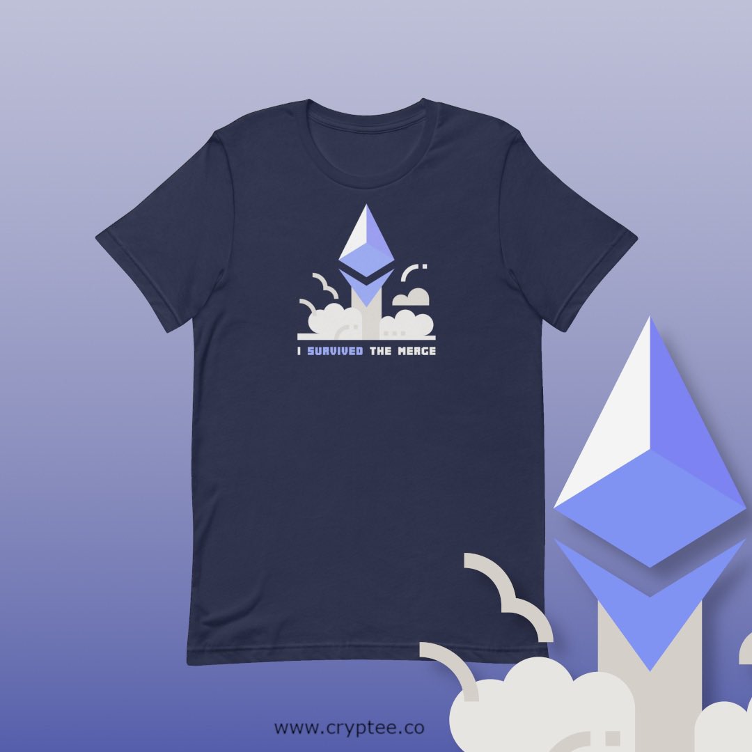 🚨Giveaway!🚨
Ends: 2nd Oct. 12:00 EST

Requirements: 
1.  Like 
2. Retweet 
3. Tag a friend 

Reward: Ethereum Merge Shirt
(Or another of your choosing!)