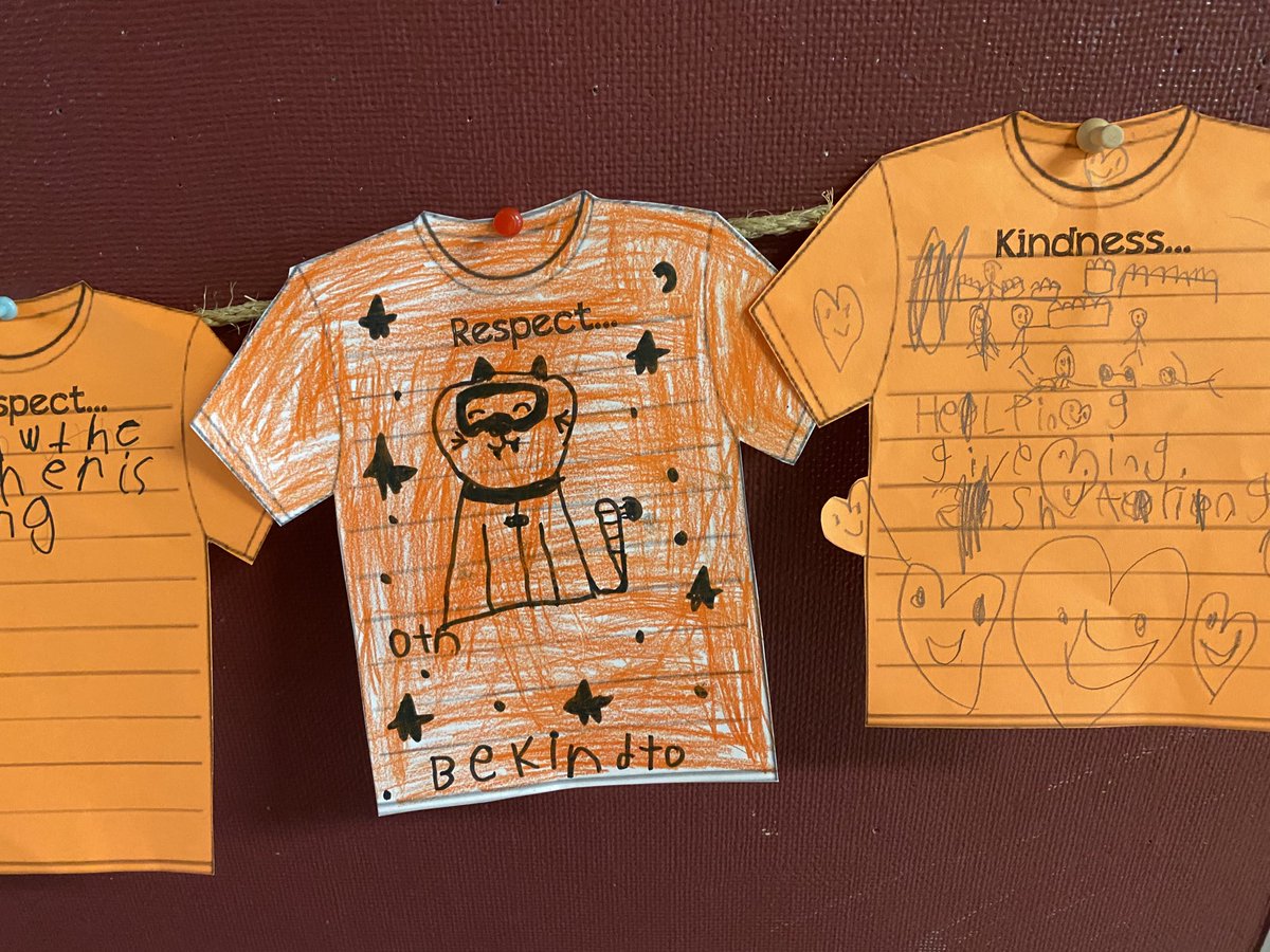 RosedaleCBE's tweet photo. Orange Shirt Day - Div I https://t.co/bCvhitPhWv