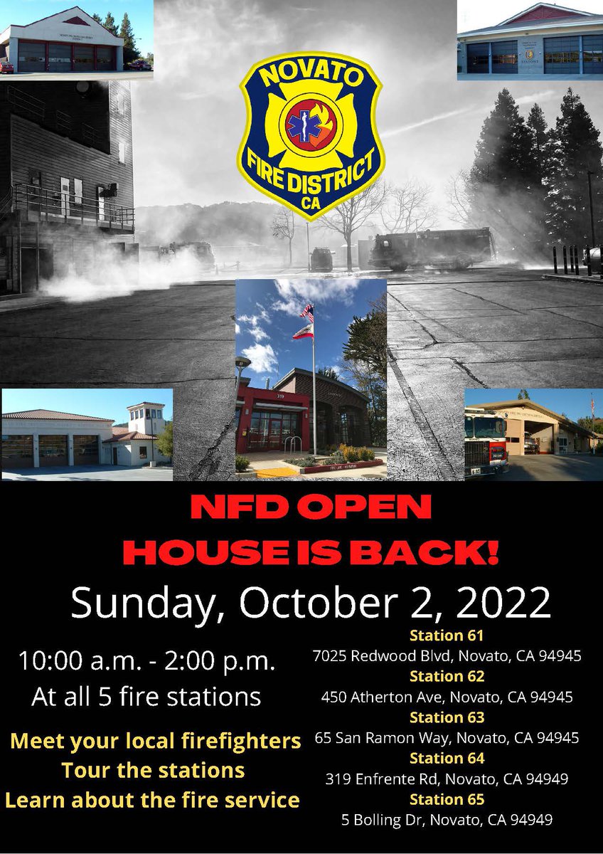Novato Fire District tweet media