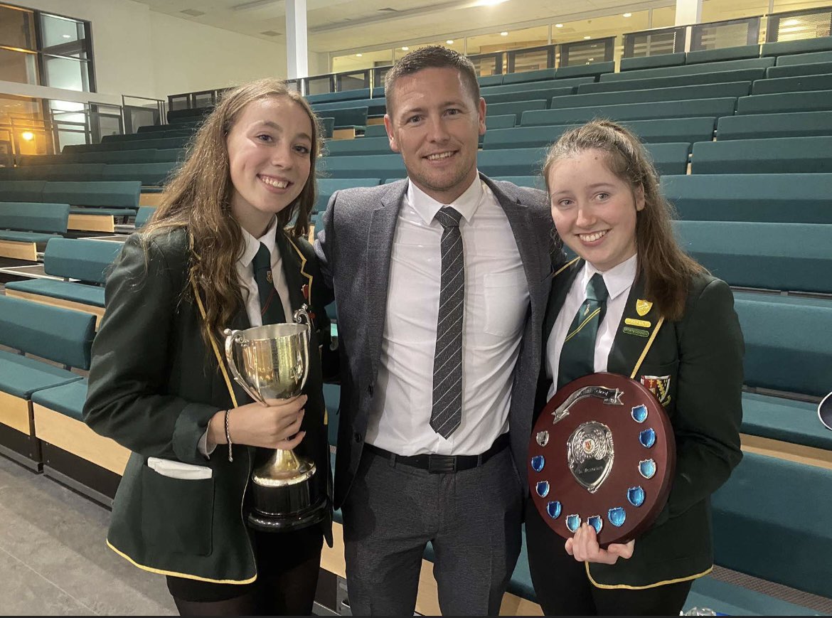 Well done to all pupils at the awards night tonight! We had many pupils receive awards within the HWB Faculty.  Massive well done to Caitlyn and Molly for receiving In Memorandum award for the 1st time. I couldn’t think of 2 pupils who deserve this award for all you do for us! 👏🏻