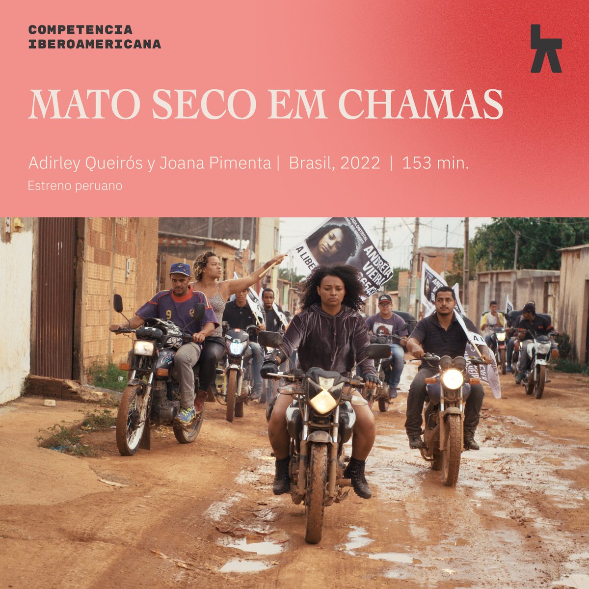 LimaAlternaIFF's tweet photo. ★★★ COMPETENCIA IBEROAMERICANA ★★★

- “Hogar”, de Jano Burmester (🇵🇪Perú, 2022, 76 min)
- “Mato seco em chamas”, de Adirley Queirós y Joana Pimenta (🇧🇷Brasil, 2022, 153 min)
- “O Trio em mi Bemol”, de Rita Azevedo Gomes (🇵🇹Portugal, 2022, 126 min)

#3LimaAlterna https://t.co/gdUbD4x3AY