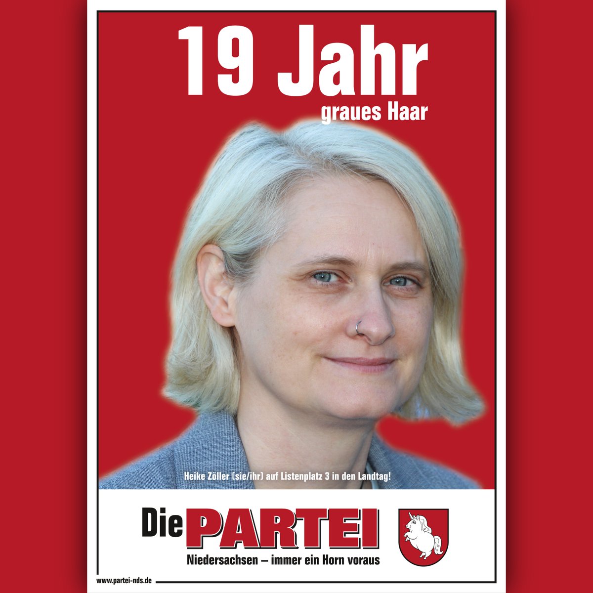 Auf Spitzenplatz 3 kandidiert Heike Zöller für den Landtag.

Wie immer haften die Kandidat*innen für die Inhalte, sind aber mit ihrem Landtagsmandat bald mit Immunität geschützt.