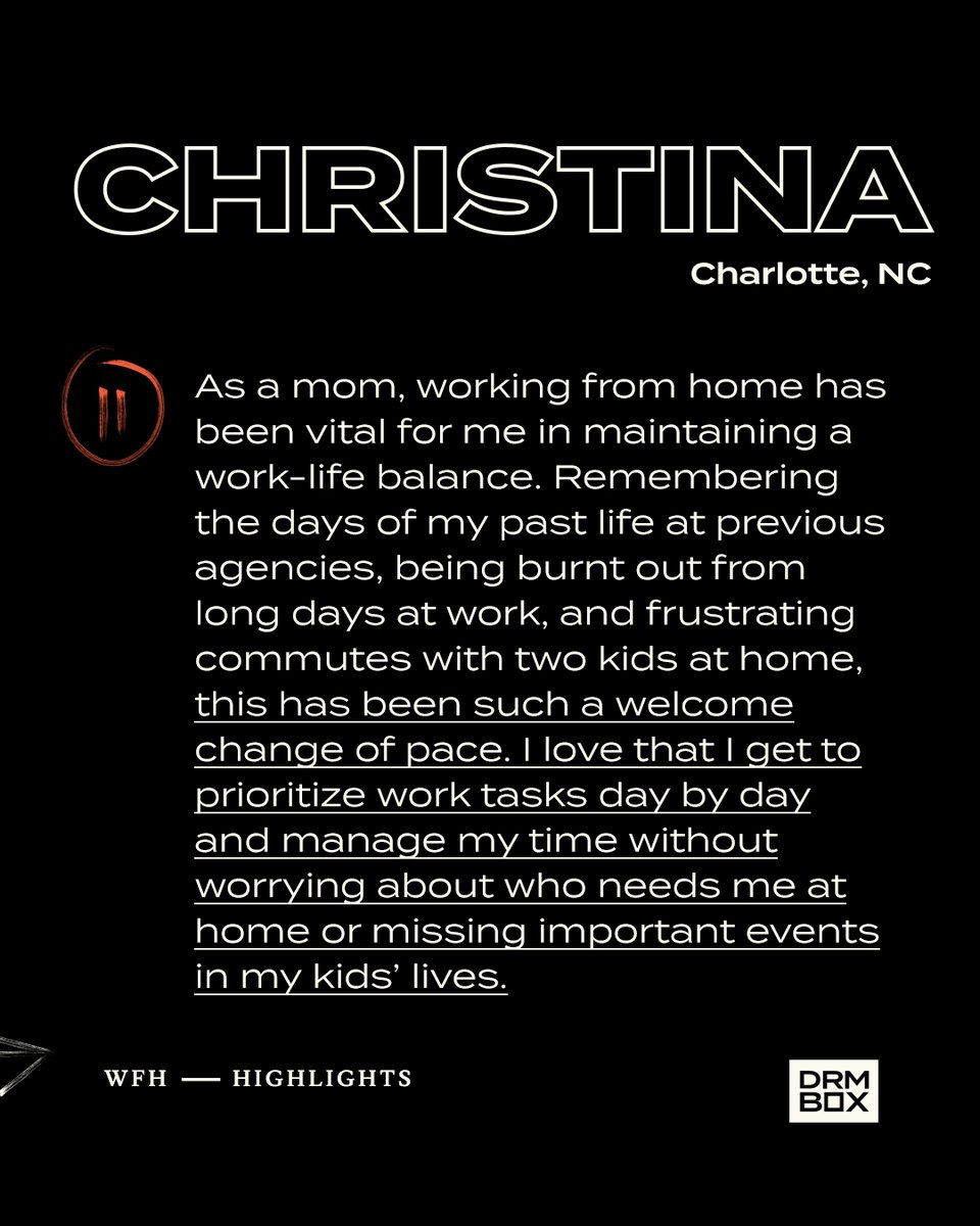 Mom, wife, and Engagement owner Christina, moved to Charlotte, NC where she never misses a beat. While Christina now enjoys the flexibility of work-from-home life, she still continues to make her clients feel like family.