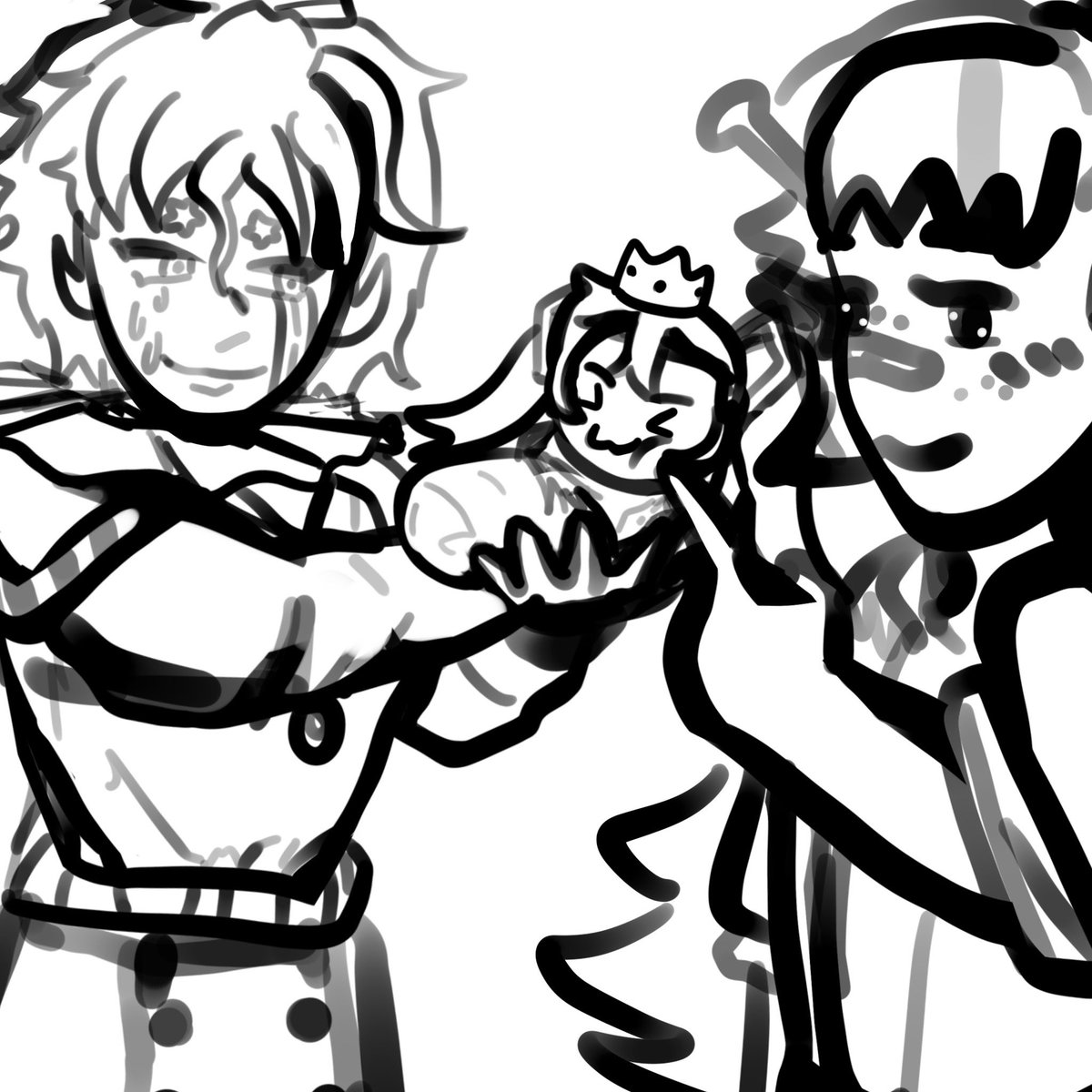 RenataDing's tweet photo. doobles of some goofy goobers
@Kanimiko_ @DobeDaemon >< also fear. Gremlin dusty!!
#vtuberart #vtubercomic #vtubers https://t.co/UAwL9liaOy