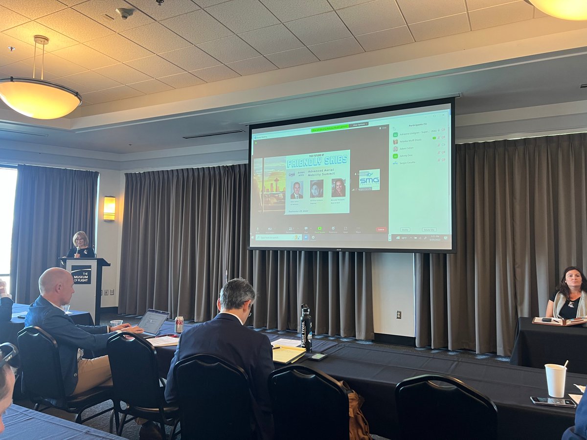 StephenTibbitts's tweet photo. Participating in Pacific Northwest Advanced Mobility Summit at the Museum of Flight in Seattle ! #AAM #eVTOL https://t.co/PUMMS1s3bO