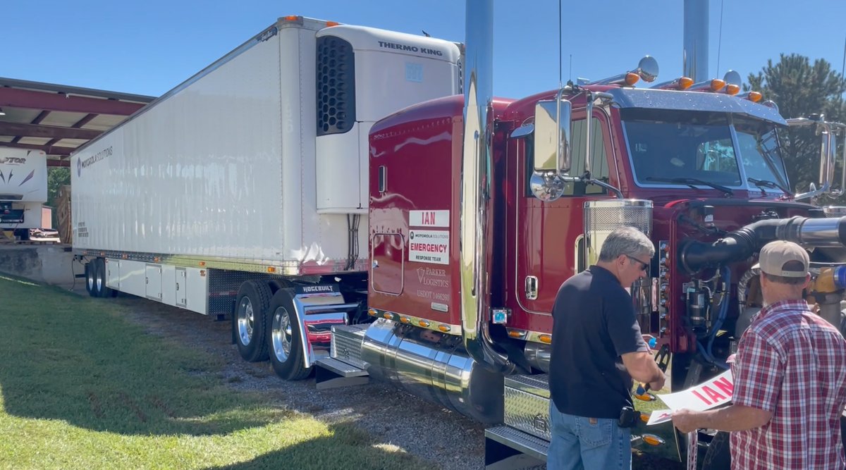 #HurricaneIan made landfall on Florida’s southwest coast this Wednesday and continues to devastate the communities in its path. Our #MotorolaSolutions Emergency Response Team deployed and is on the ground helping support public safety agencies.