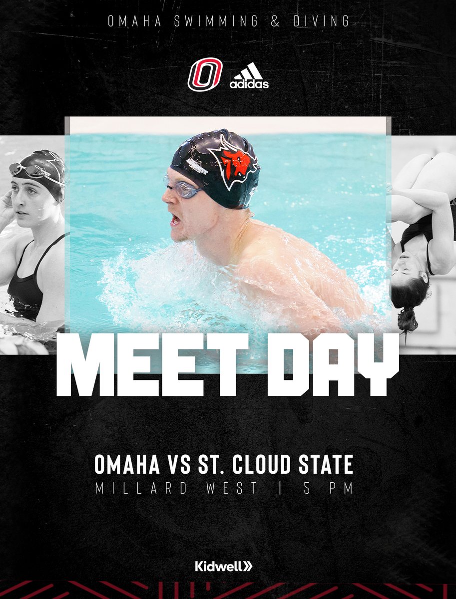 𝙄𝙩'𝙨 𝙛𝙞𝙣𝙖𝙡𝙡𝙮 𝙈𝙀𝙀𝙏 𝘿𝘼𝙔 😁

🆚 St. Cloud State
🕔 5 pm - Diving
🕠 5:30 - Swim
📍 Millard West High School

#EveryoneForOmaha | #OmahaSWM