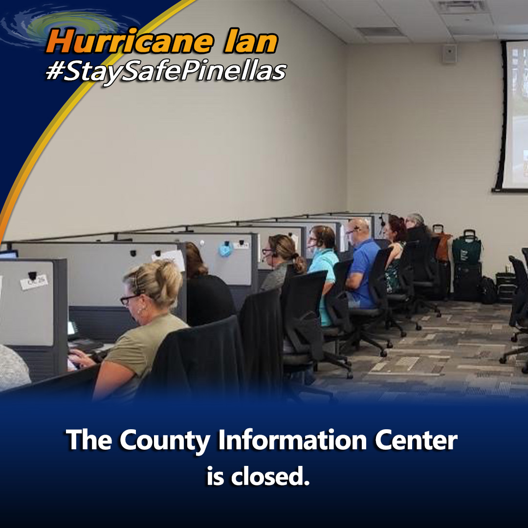 Pinellas County on Twitter "The County Information Center is now