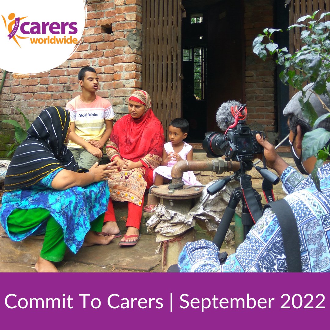 CarersWorldwide's tweet photo. The September edition of #CommitToCarers is out now: https://t.co/F3CCVCrMdX
👏🏽 Update on our advocacy work with the Karnataka state government
💜 Vijay's #HumansCare story
💻 Find out the latest from our webinar series
🧡 Discover all the ways you can get involved https://t.co/koH4CbbFcR