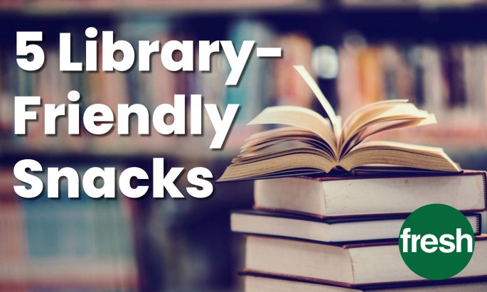 Don’t be that person... Remain alert and avoid a hangry headache by packing a snack for the library, but not causing too much noise. We have outlined some delicious, satisfying, quiet snacks to pack for your next study session.

Recipes in our blog: freshmadisonmarket.com/blog/5-library…