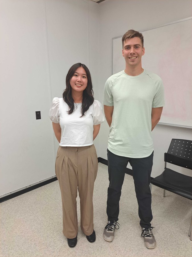 Photograph include STEM Together speakers - Devon Louwe and Emily Chang.
