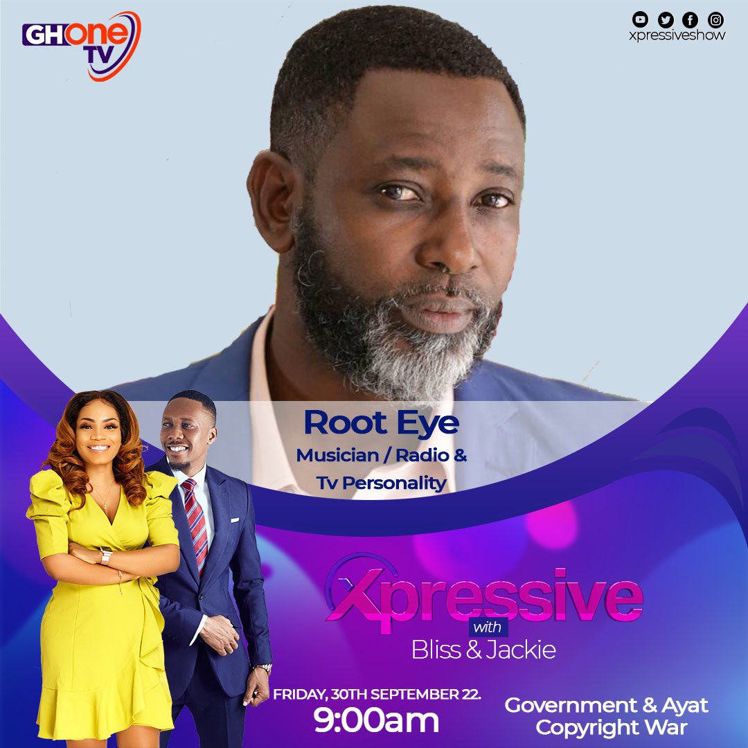 ghonetv's tweet photo. Tomorrow on #Xpressive
Topic: Government and Copyright War
Showing at 9am on #GHOneTV https://t.co/Do8yzujlrF