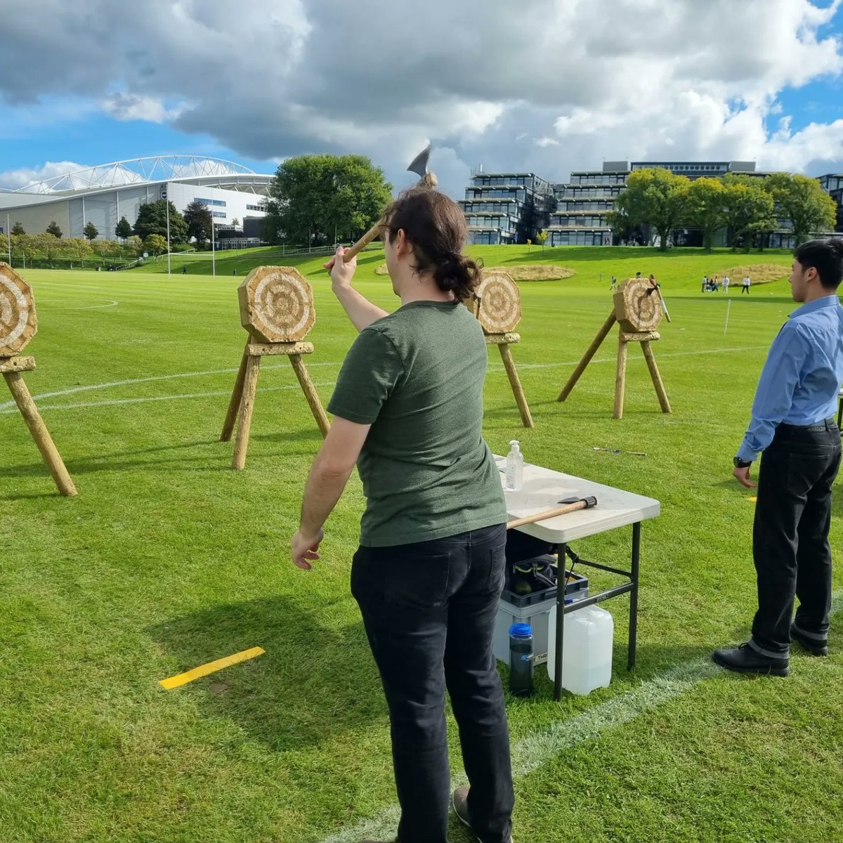 AltitudeEvents's tweet photo. Thanks to @SUBrighton for having us along again for their #FreshersFairEvents! Great to see all the students getting involved with the #MobileRockwall, #MobileAxeThrowing and #MobileMiniGolf https://t.co/KOdnf7auAC