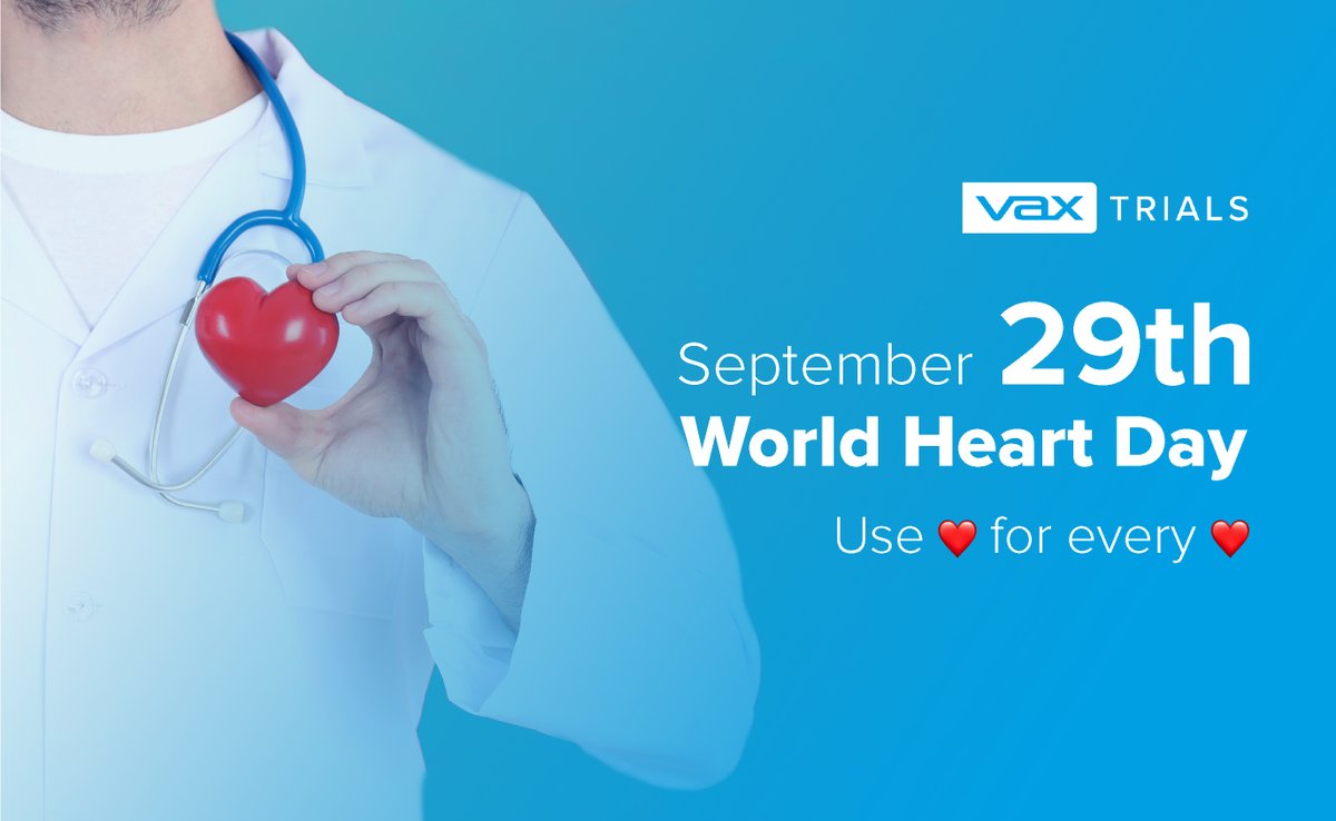 VaxtrialsO's tweet photo. ON WORLD HEART DAY, USE ♥ FOR EVERY ♥
#WeMakeItPossible #VaxTRIALS #Latam #teamwork #Vaccines #WorldHeartDay https://t.co/gdEy2FV6c0