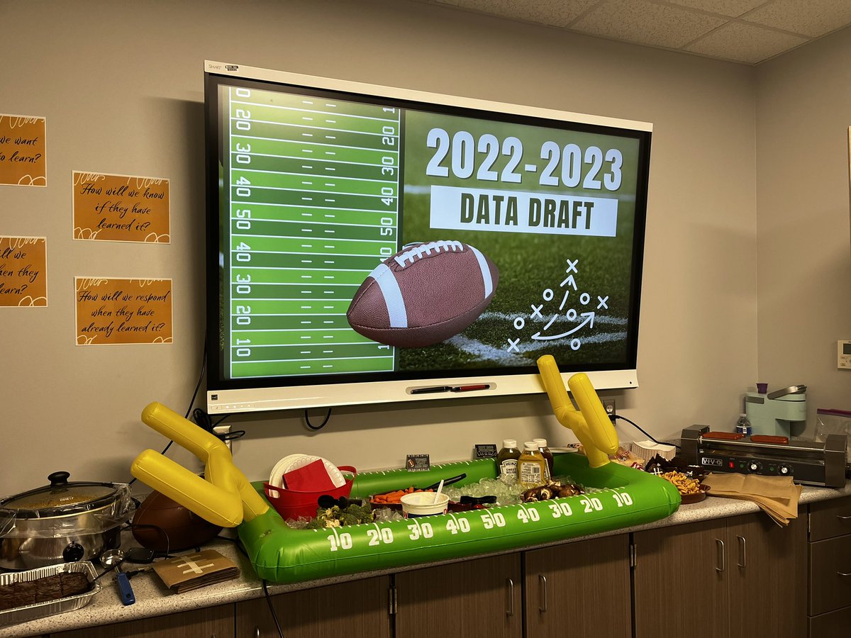 elaine_branham's tweet photo. Data Draft Day at Goodman Elementary! @NSDGoodman @samantha581 @kbspector #welovedata #datawall #datadraft https://t.co/4uuc3EoeCh