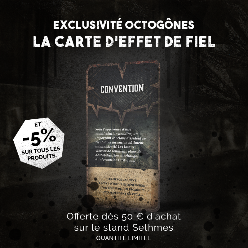 Sethmes1's tweet photo. Dans les ombres, la Machine s'agite fébrilement. Car demain la Convention @Octogones démarre.
- 5 % sur tous les produits Sethmes
La carte de Fiel exclusive à partir de 50 € d'achat
#JDR #sethmes #NOC #kemi #etherne #aventuresdanslemondeinterieur https://t.co/KNYX63YQgk