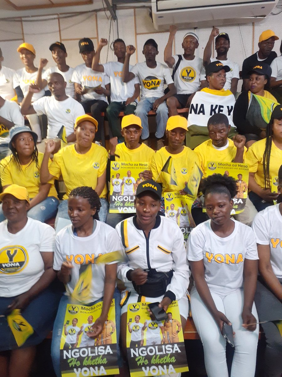 YONALesotho's tweet photo. Re e entse nthoena
Thank you IEC, thank you LTV 
Ehlile YONA ke YONA 💪 https://t.co/kR8ihXSSQ9