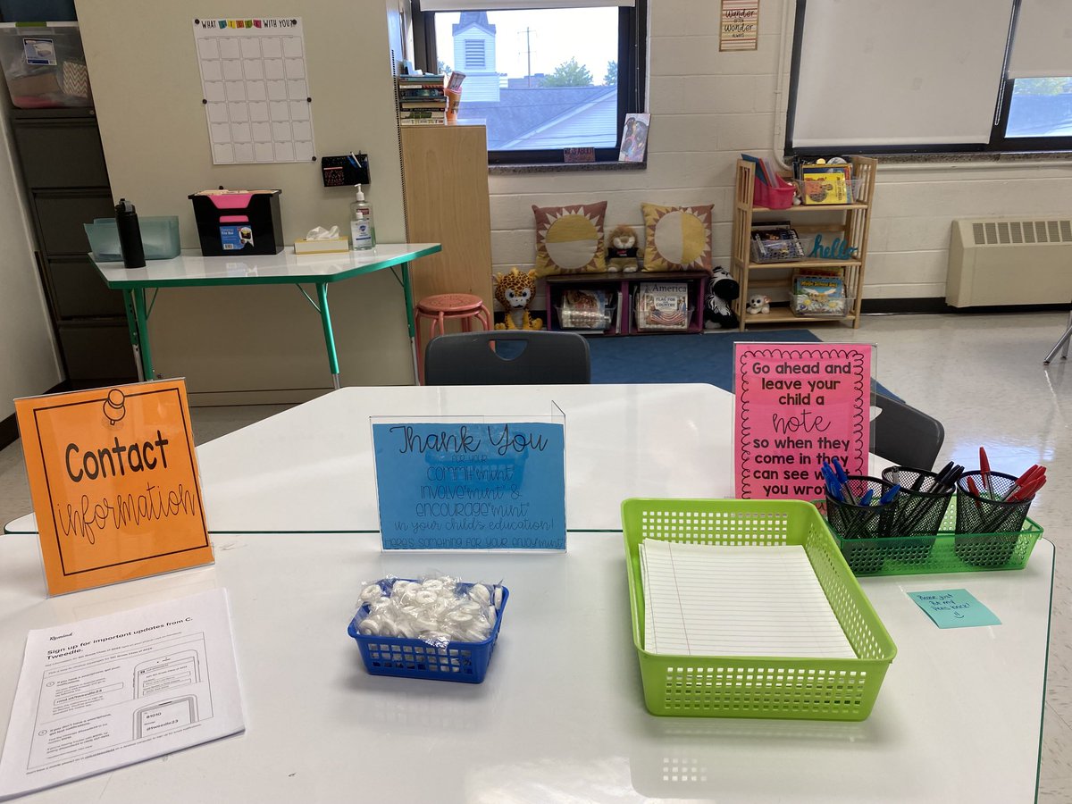 mstweed1's tweet image. Ready for open house!! Cannot wait to meet all my parents 😊