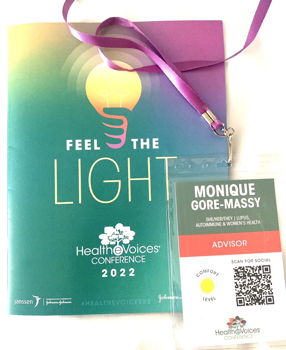 GoldenMoe's tweet photo. 🤩 @healthevoices  #HealtheVoices22  and already feeling the light! 
#selfie #lemonademaker 🍋💜 #patientvoice #DEI #blackwoman #WomensHealth #lupus #autoimmunedisease #chronicillness #hope #mentalhealth #patientadvocate #healthevoiceslive https://t.co/LyWKutrSs6