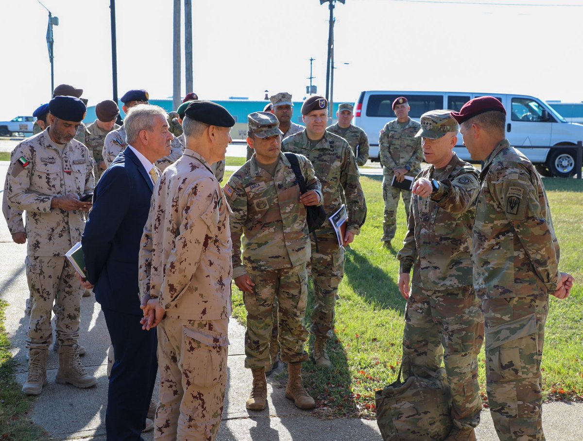 USARCENT's commanding general and former JRTC &amp; Fort Polk commanding general, LTG Patrick Frank, &amp; UAE Land Forces deputy commander, BG Humaid Al Shamsi, visit JRTC &amp; Fort Polk, known throughout the Defense Department as the premier combat training center for the #USArmy