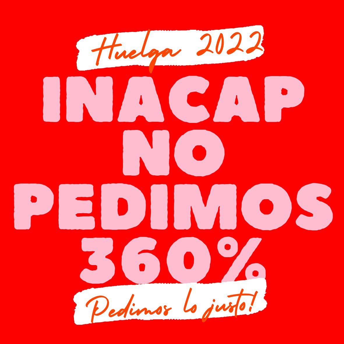 danieljadue's tweet photo. Trabajadoras y trabajadores de #Inacap siguen en huelga por mejoras laborales, pero esto no es de intereses de los medios de comunicación. Empresa les ofrece solo un 0,5% de reajuste en sus sueldos. Una vergüenza en medio de las crecientes alzas! #InacapHuelga2022 https://t.co/s6M95osId6