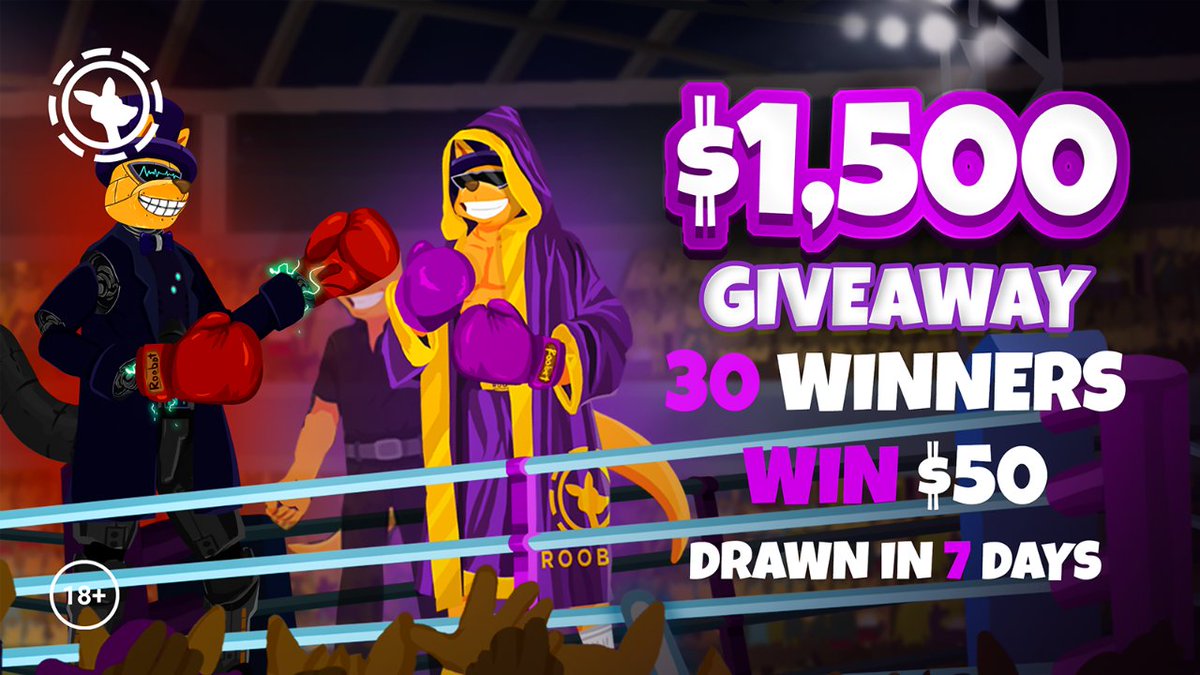 Roobet's tweet photo. How about one more giveaway to round off September in the best way possible? 🤑

Roo's ready to give out $50 each to 30 Winners! 💰

- Like, RT, Follow
- Tag 2 friends
- Comment your Roobet username!

#roobet #giveaway https://t.co/22v1i6y5bU