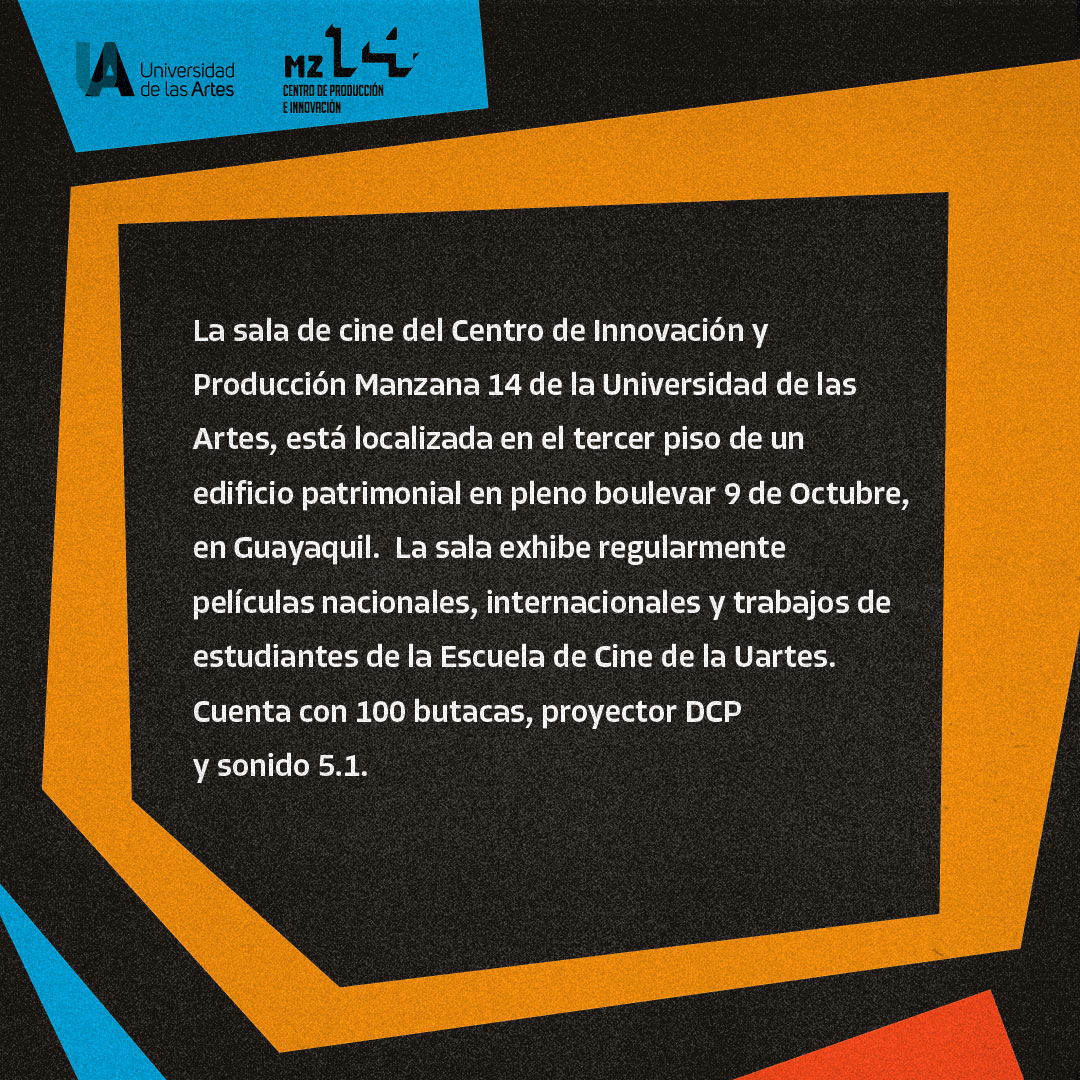 ¡Te presentamos una de las sedes de los EDOC21!

En Guayaquil: Inauguramos el Cine de @mz14ec_ - UArtes - 9 de Octubre y Panamá
Pronto más info sobre #21EDOC.

#SedesEDOC #21EDOC #VolverAVernos