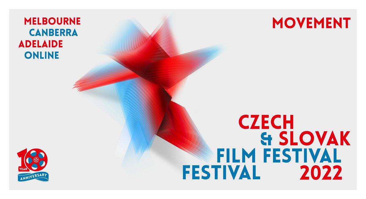 The Czech &amp; Slovak Film Festival of Australia <a href="/casffa/">CaSFFA</a> is celebrating 1⃣0⃣ years!

Explore European cinematography in:

👉#Melbourne 5-9 &amp; 12 Oct
👉#Canberra 14 &amp; 16 Oct
👉#Adelaide 04 &amp; 06 Nov
👉online 06 - 16 Oct

Full program at casffa.com.au