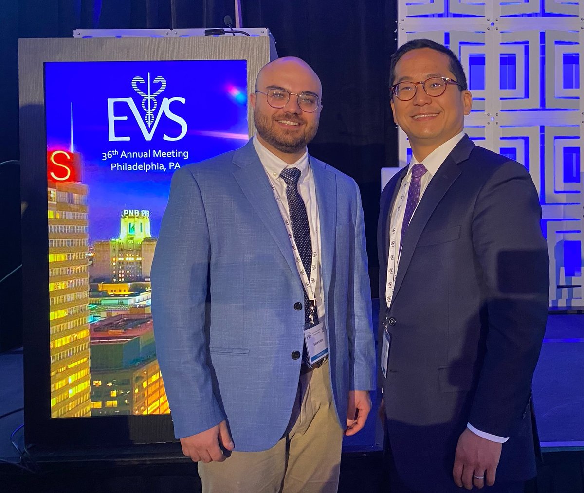 <a href="/SalimHabib95/">Salim Habib</a> gave an outstanding presentation today on "Early Clinical Experience with Percutaneous AVF and Comparison to Surgical AVF" at the <a href="/VascularEVS/">Eastern Vascular Society</a> 2022 annual meeting. Thank you for pushing the science forward!

<a href="/UPMC_Vascular/">UPMC Vascular Surgery</a> #pAVF #endoAVF