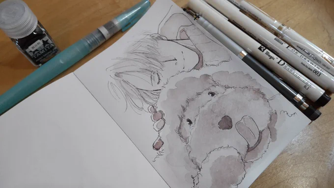 あなろぐおえかき狐日和でマッカさん(U・ᴥ・U)ペロリ 