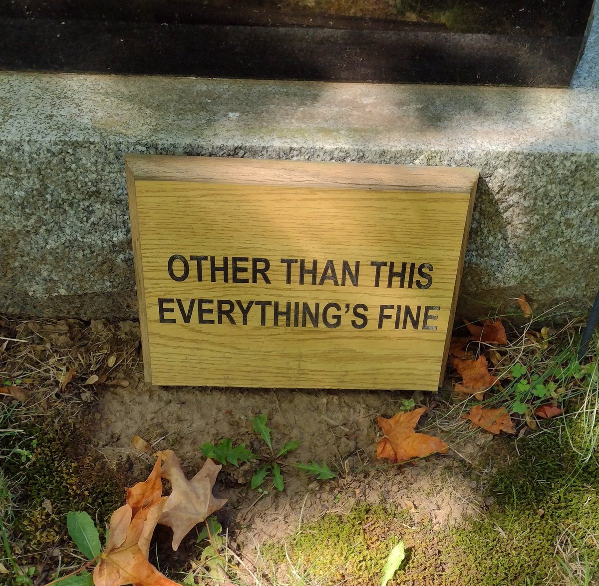 Still my favourite gravesite decoration.