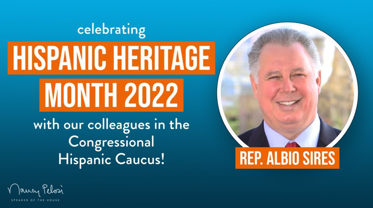 Nancy Pelosi on Twitter "Born in preCastro Cuba, Rep AlbioSiresNJ