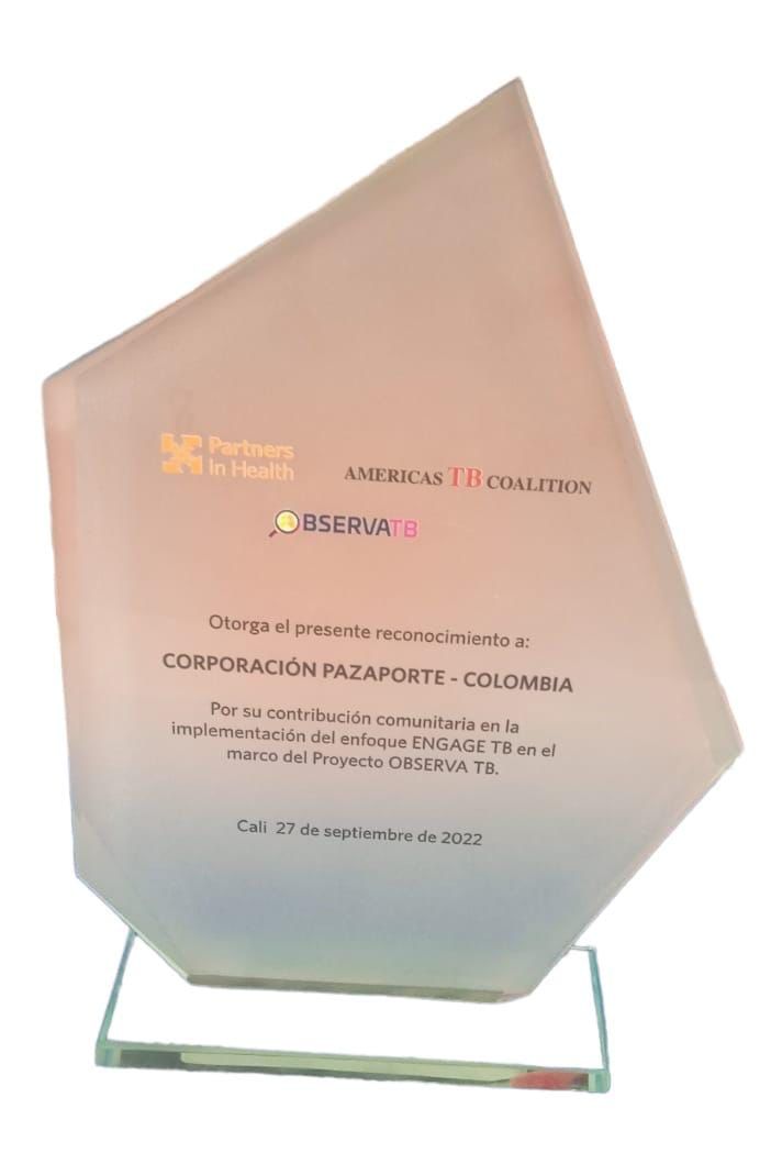 CPazaporte's tweet photo. Compartimos con orgullo el reconocimiento de @SociosEnSalud, @coalicionameric y @ObservaTBCol a nuestro trabajo en la implementación del #EnfoqueEngageTB para la prevención, atención y control de la TB desde la comunidad🤝.

La salud es un asunto de tod@s 🫂 #AportesParaLaPaz https://t.co/L9c6qB1qGP