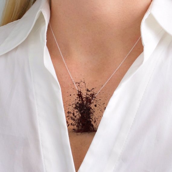 climaxximus's tweet photo. religious jewelry if jesus had died in an explosion instead of being crucified https://t.co/0U7SKdyIMK