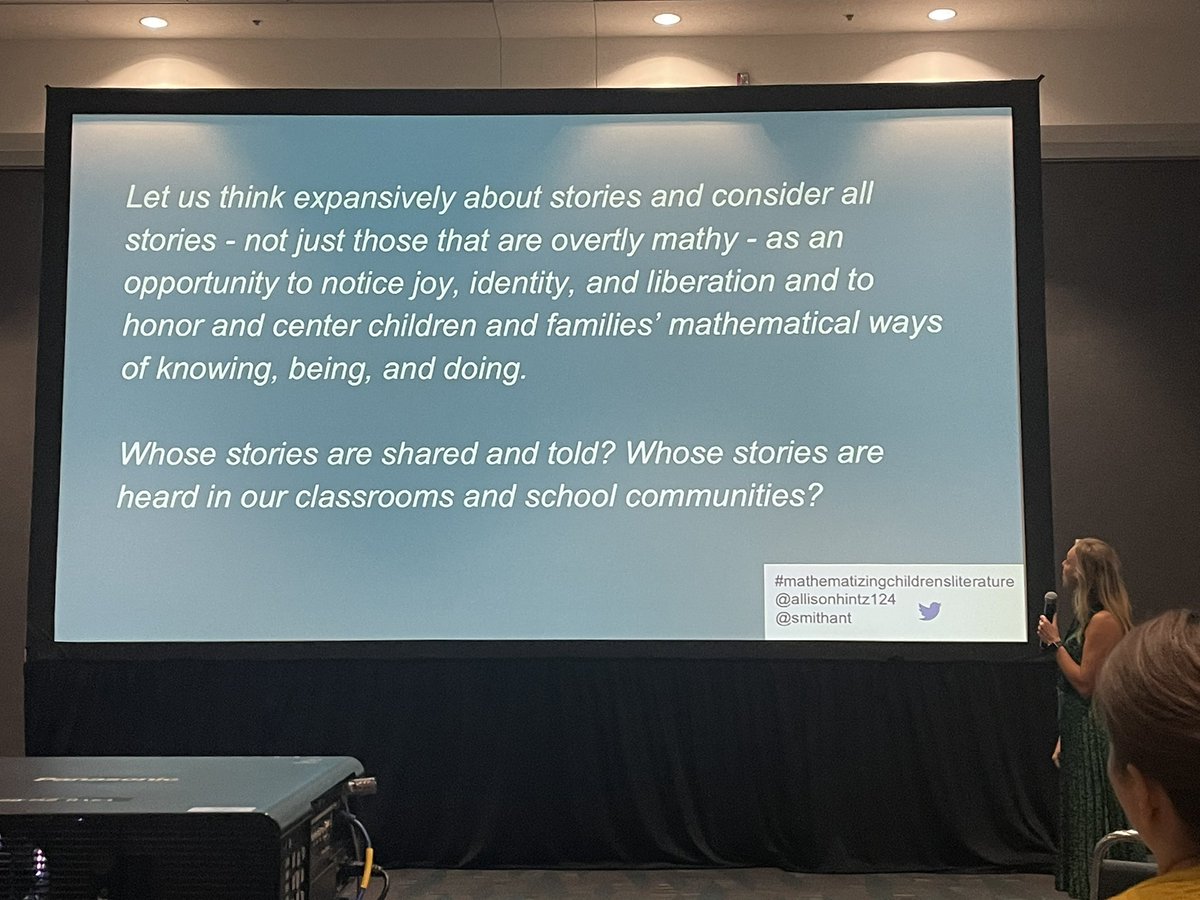 kassiaowedekind's tweet image. The big idea of #mathematizingchildrensliterature