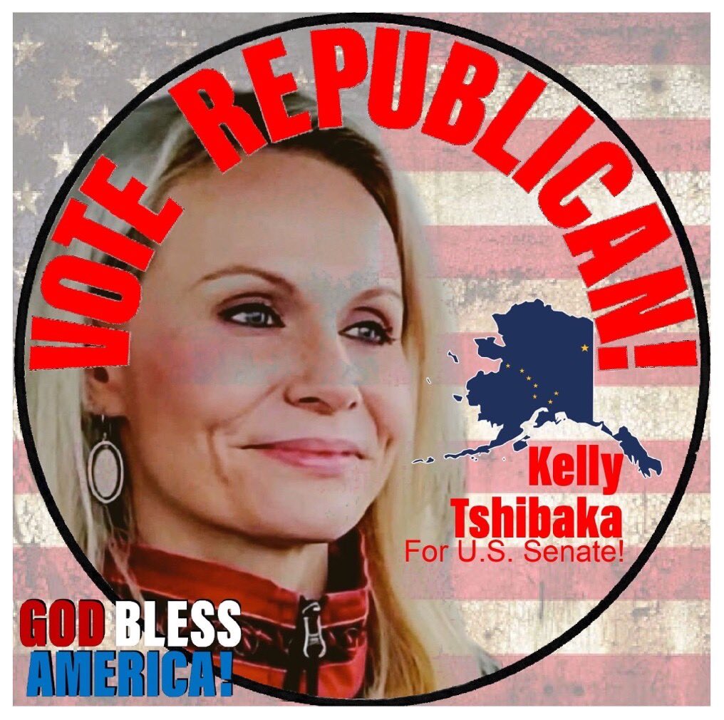 sues86453's tweet photo. #Alaska Lisa Murkowski must go!
#Vote Kelly Tshibaka for US Senate #VoteRed
#VoteRedAllTheWay
#VoteRedToSaveAmerica2022 https://t.co/bLjdRS4NAO