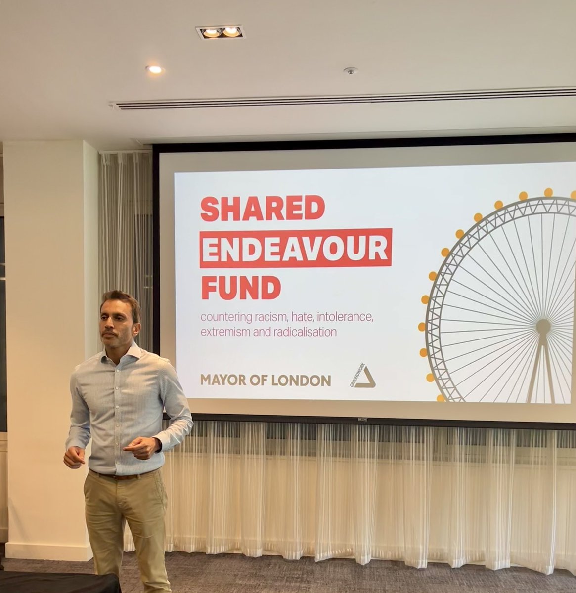 It was a privilege to be able to share the work we are doing to combat #hate and #intolerance at the @MayorofLondon #SharedEndeavourFund conference today. So inspiring to meet some of the other amazing organisations doing much needed work in this area
@MOPACLdn #youthwork