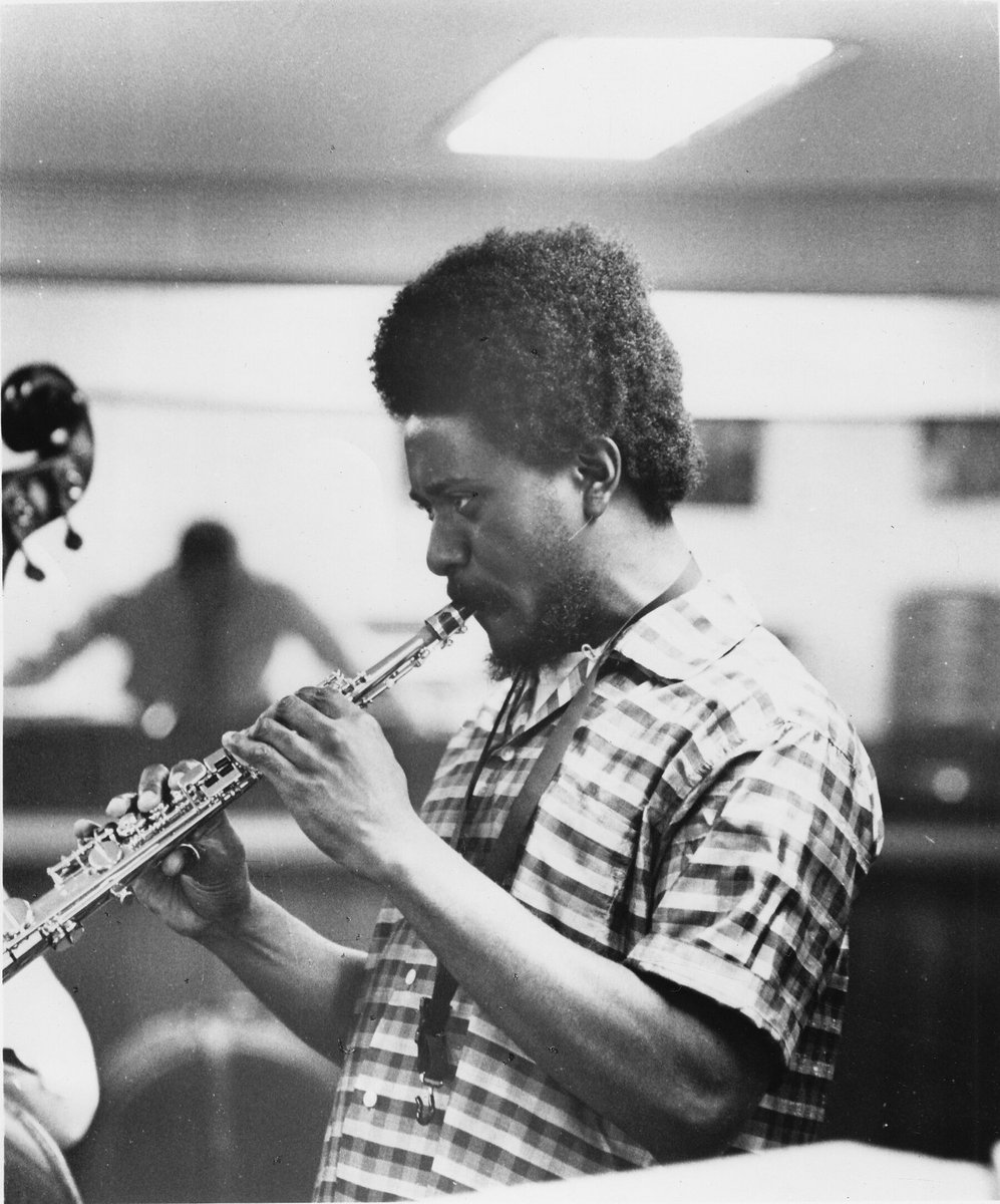 "I play one note, maybe that one note might mean love. And then another note might mean something else. Keep on going like that until it develops into - maybe something beautiful."
Pharoah Sanders Friday. (and forever)